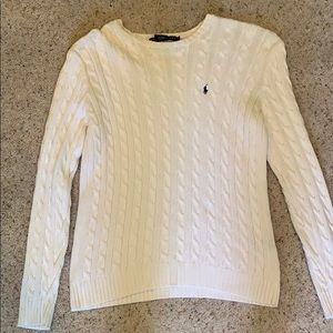 White Ralph Lauren cardigan